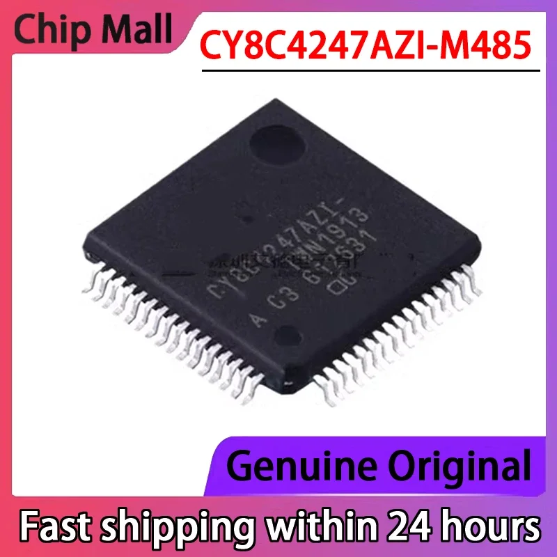 1PCS CY8C4247AZI-M485 CY8C4247AZI TQFP-64  32-bit Microcontroller Chip   IN Stock