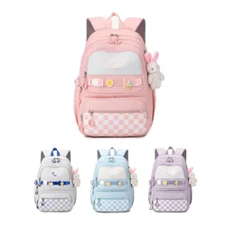 Cute Cartoon Backpack for Girls with Large Capacity - Perfect for School and Outdoor Activities