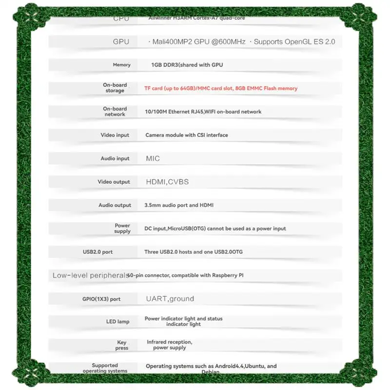 

24-Hour Delivery For Orange Pi PC Plus Development Board Mini Open-Source Single Board For Android4.4 Ubuntu Debian OS