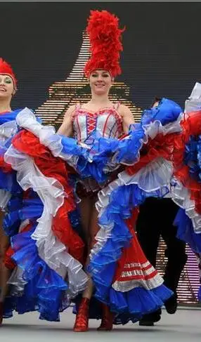 strapless open back dress Dress for Modern Dance Musical Can Can main image 0