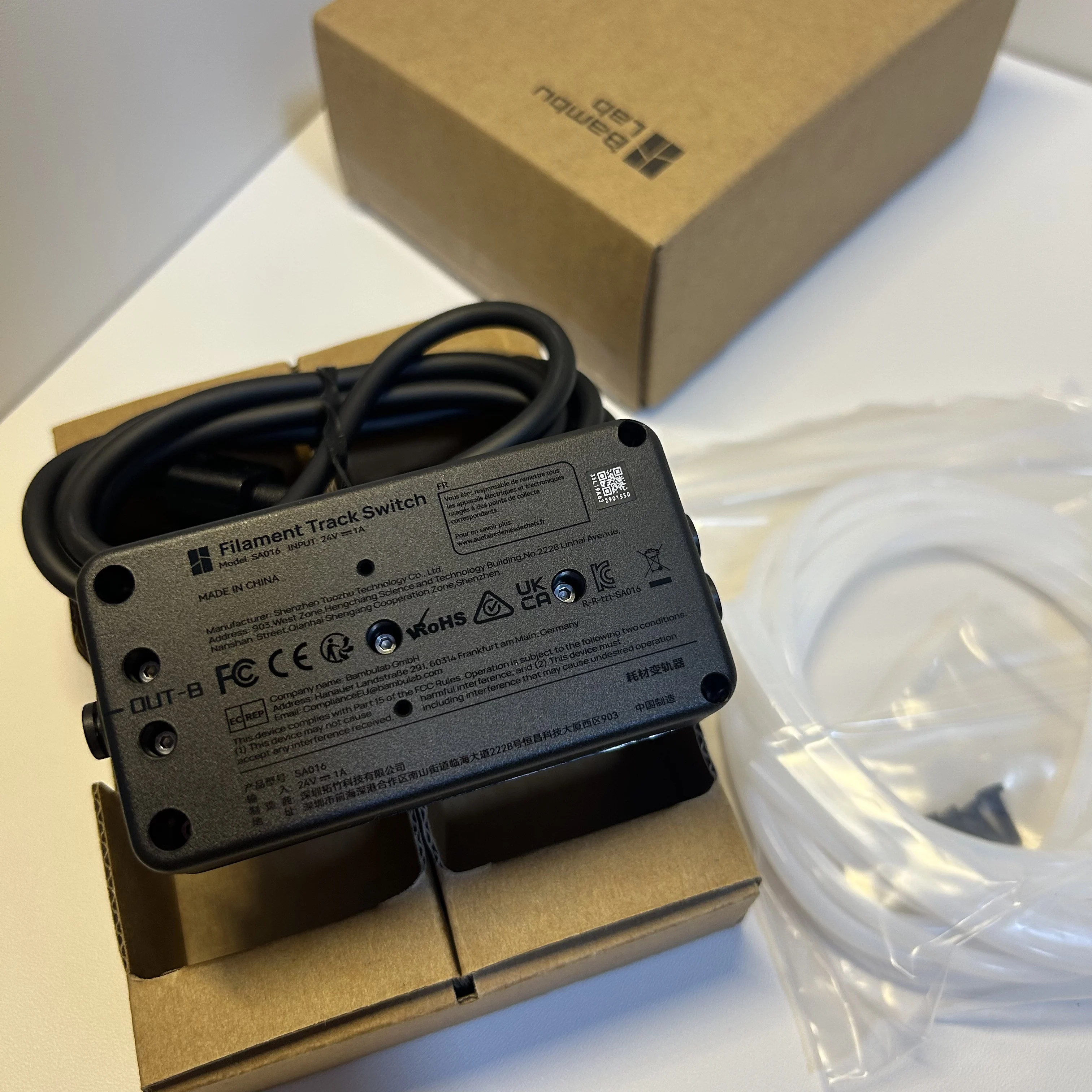 Genuine Original For Bambu Lab X2D Filament Track Switch Official Parts H2C Filament Track Switch 3D Printer Accessories