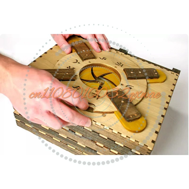 Code Book Puzzle Level 10 High Difficulty Hell Level Three-dimensional Puzzle Assembly Toy Mechanism Decryption Box