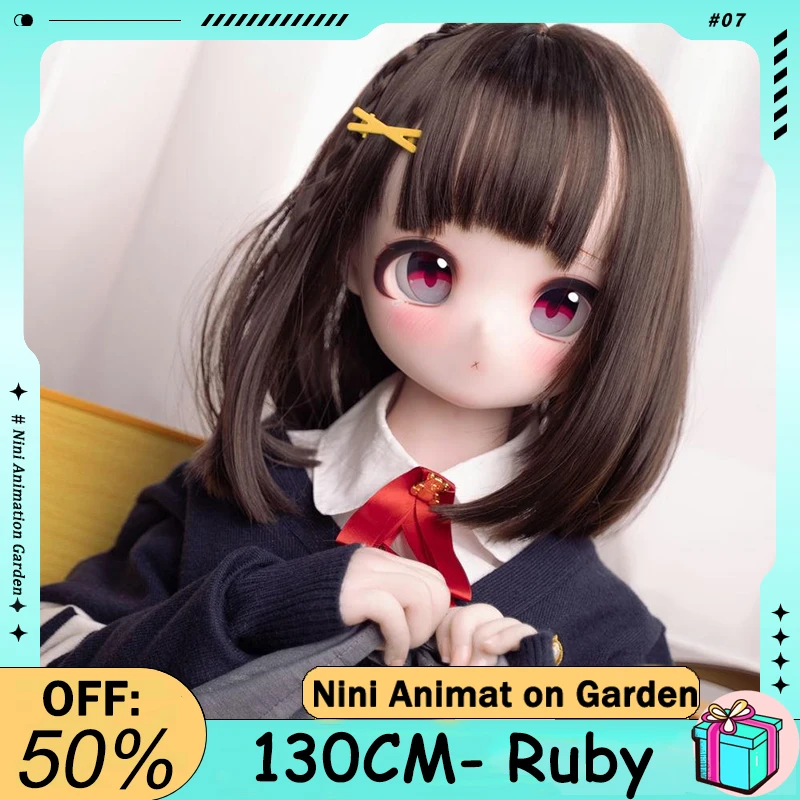

130CM Ruby Girl BJD Doll Handmade Model Japanese Cute Doll Mobile Skeleton Toy Model