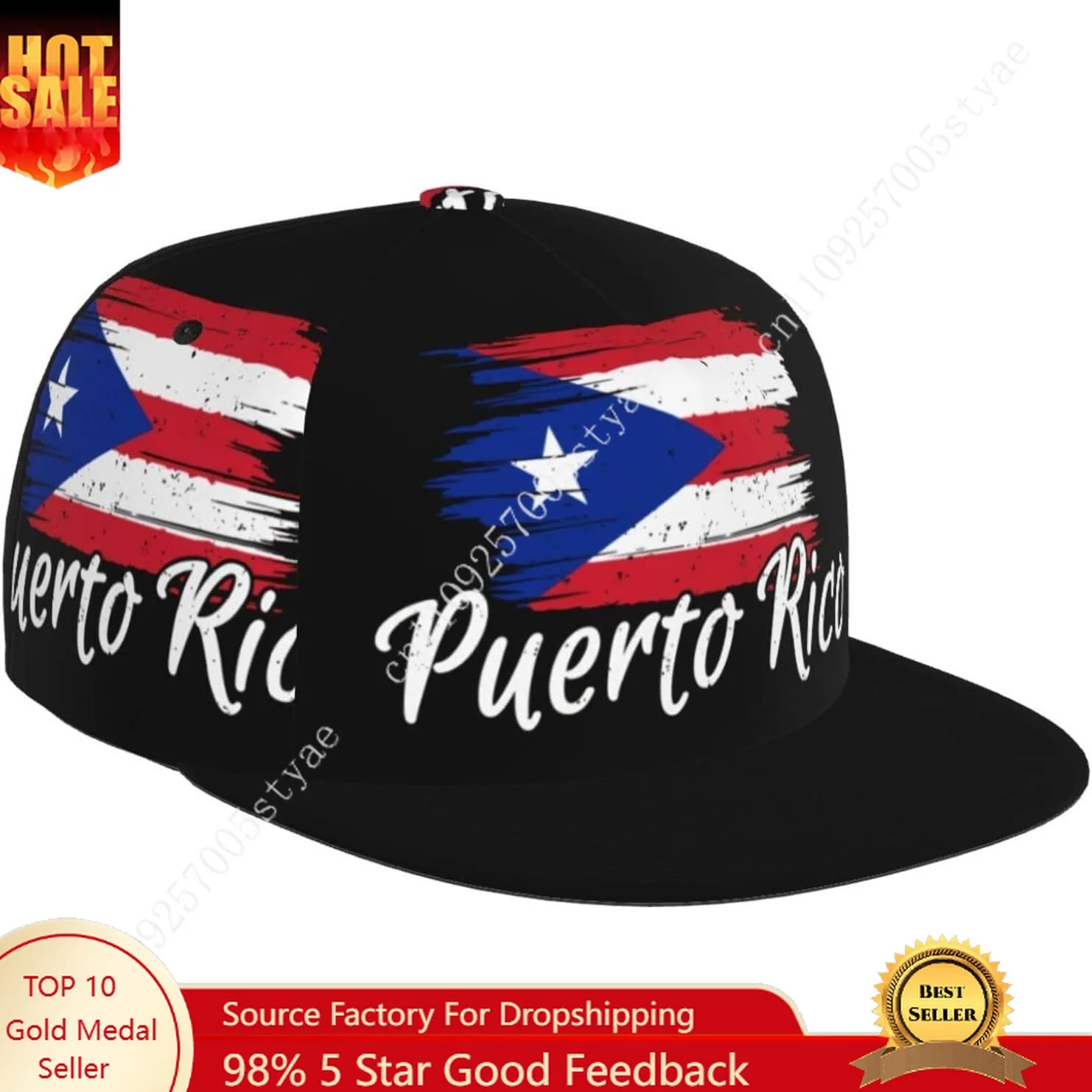 Puerto Rico Rican Flag Hat Man Woman Baseball Cap Fashion Sunhat Adjustable Hip Hop Dad Hats Trucker Caps Casual Snapback Hat