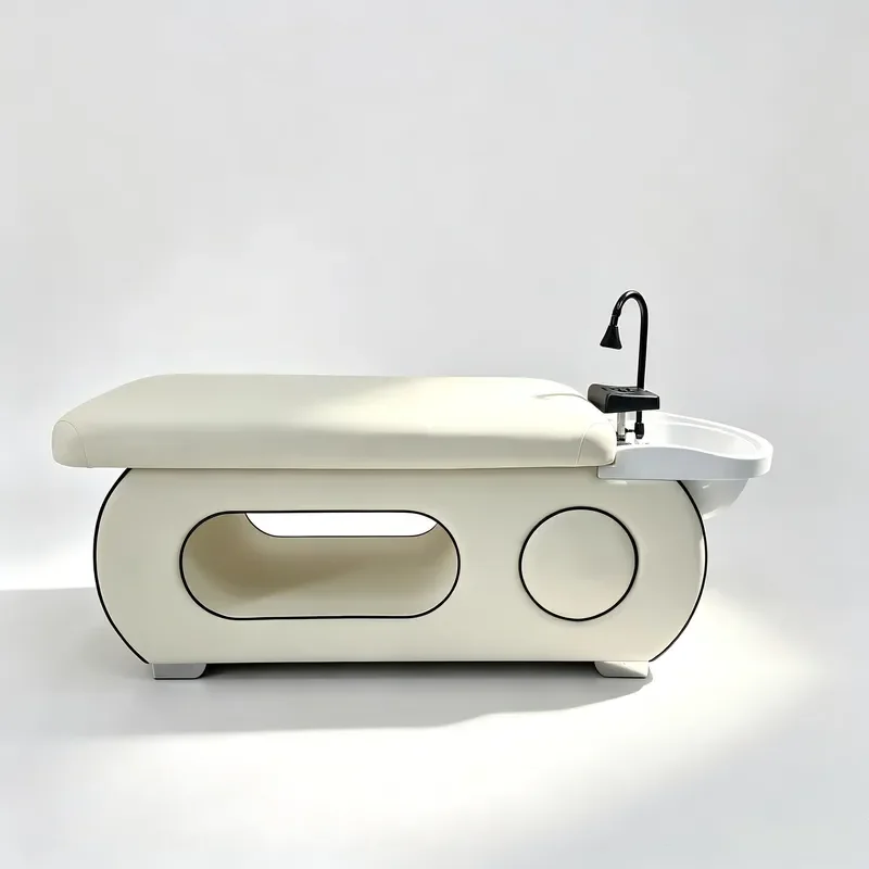 Japanese Style Shampoo Chair Household Hair Washing Bed Special Flush Bed for Barber Shop and Home Use