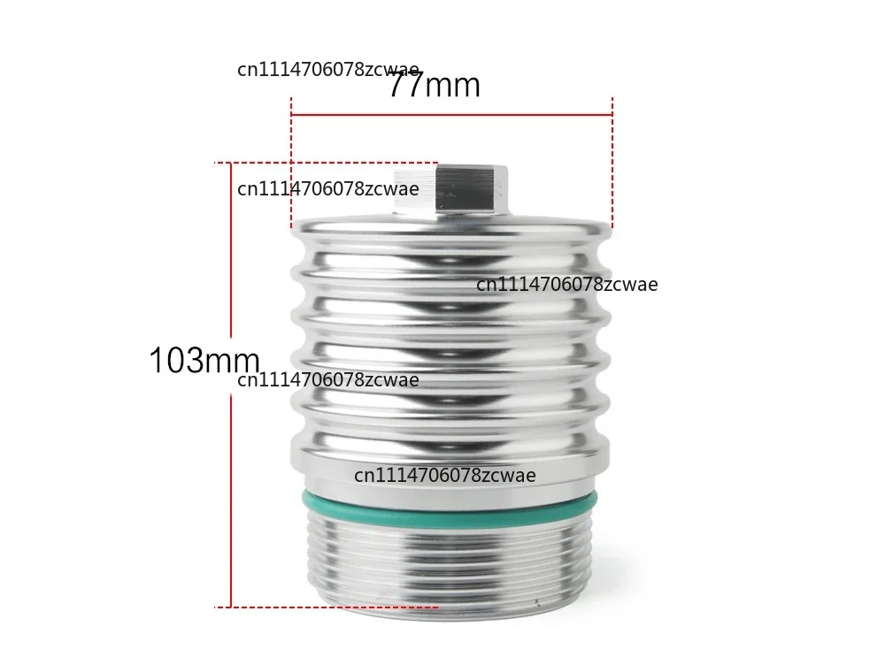 For VW SEAT SKODA Audi 2.0 Liter TFSI (EA113 EA888) Motor VAG DSG DQ250 Gearbox Billet Oil Filter Housing Upgrade Heat Sink