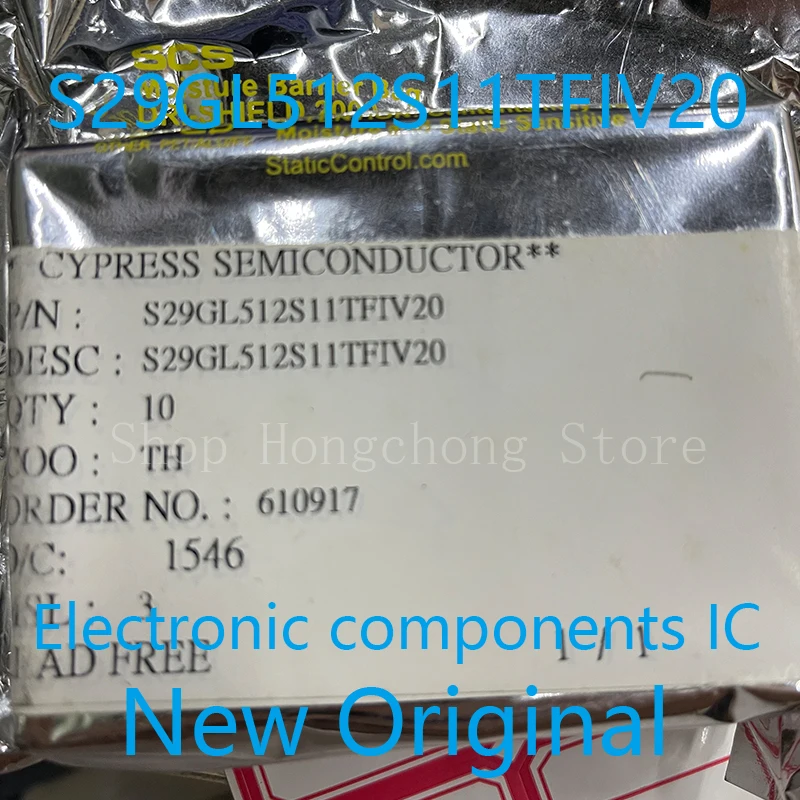 S29GL512S11TFIV20 S29GL512S11TFIV2 S29GL512S11 S29GL512S IC FLASH 512MBIT PARALLEL 56TSOP New Original 1PCS