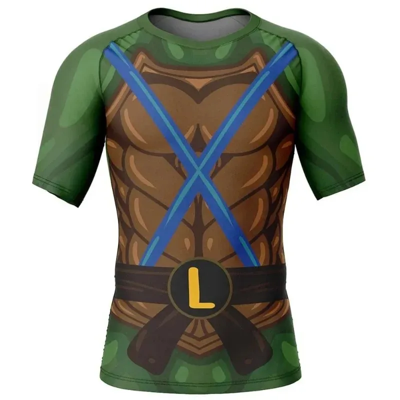 

Популярная дышащая футболка «Четыре брата-черепахи» для детей и взрослых фанатов, отлично сочетается с шортами и пижамами.