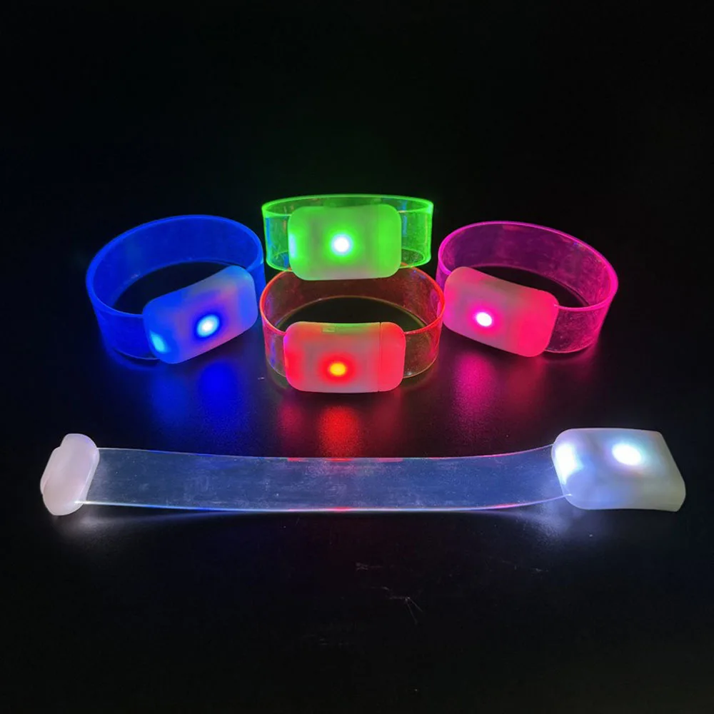 

Music Sound Voice Activated LED Bracelets Rhythmic Audio Light up Bracelets Wedding Party Accessories for Concert Birthday