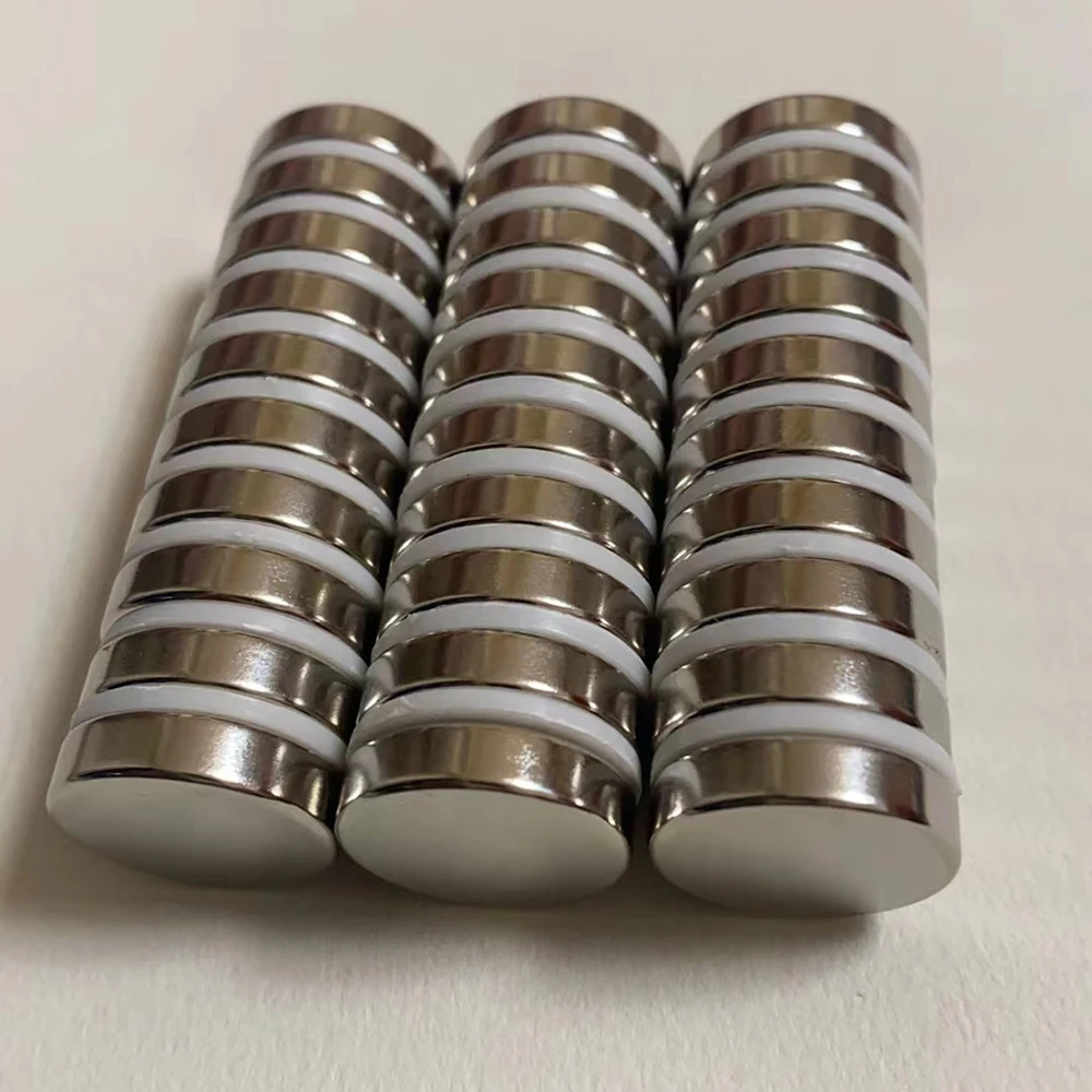 N52 20x5 25x5 Magnets Neodymium 25*5 20*5 Office Motor Sylinder Whiteboard Booster Iman Diy  Refrigerator  Project Dropshipping