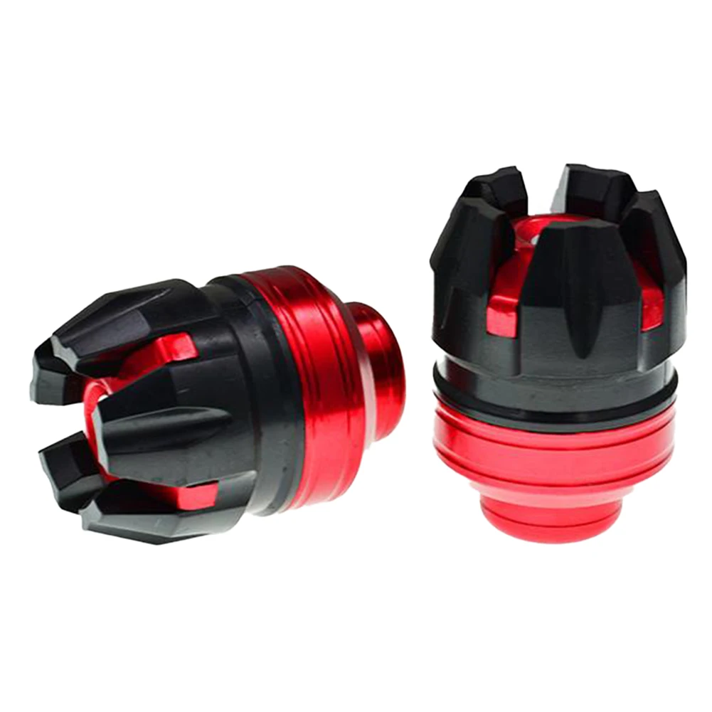 Motorcycle Protection Anti-Drop Protector Aluminum Alloy Easy Installation Hexagonal Design Motorcycle Tire Installation