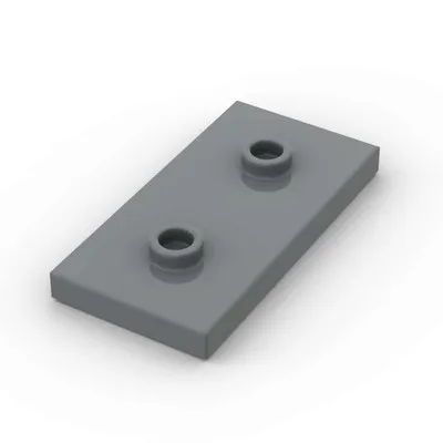 *PLATE 2X4, W/ 2 KNOBS* D196 20 pcs DIY enlighten block brick part No. 65509 Compatible With Other Assembles Particles