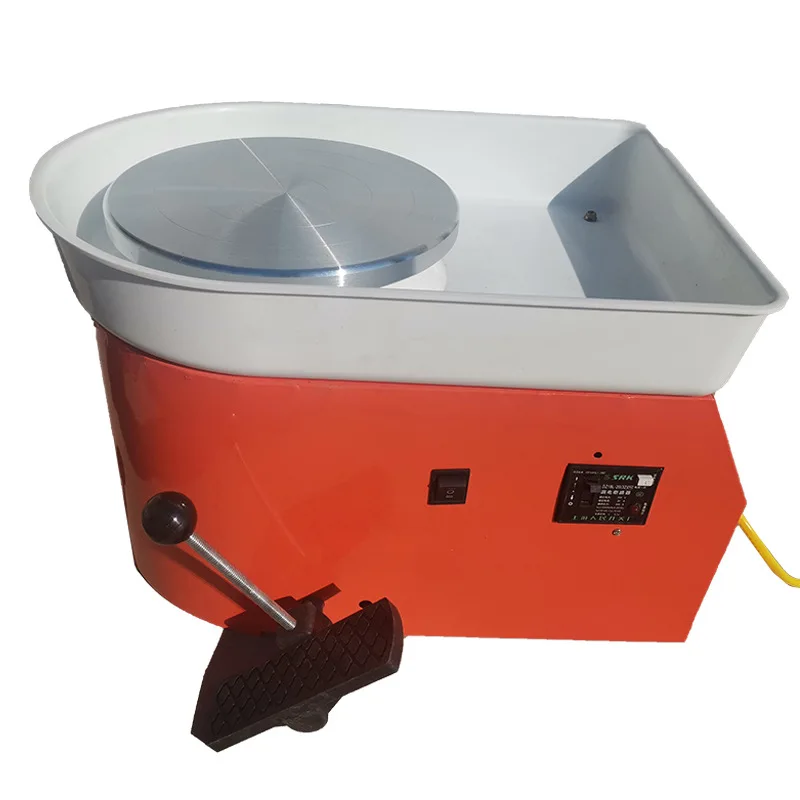 350W Electric Pottery Wheel Machine, 25CM LCD Display Touch Screen Pottery Throwing Ceramic Wheel Machine For Kids