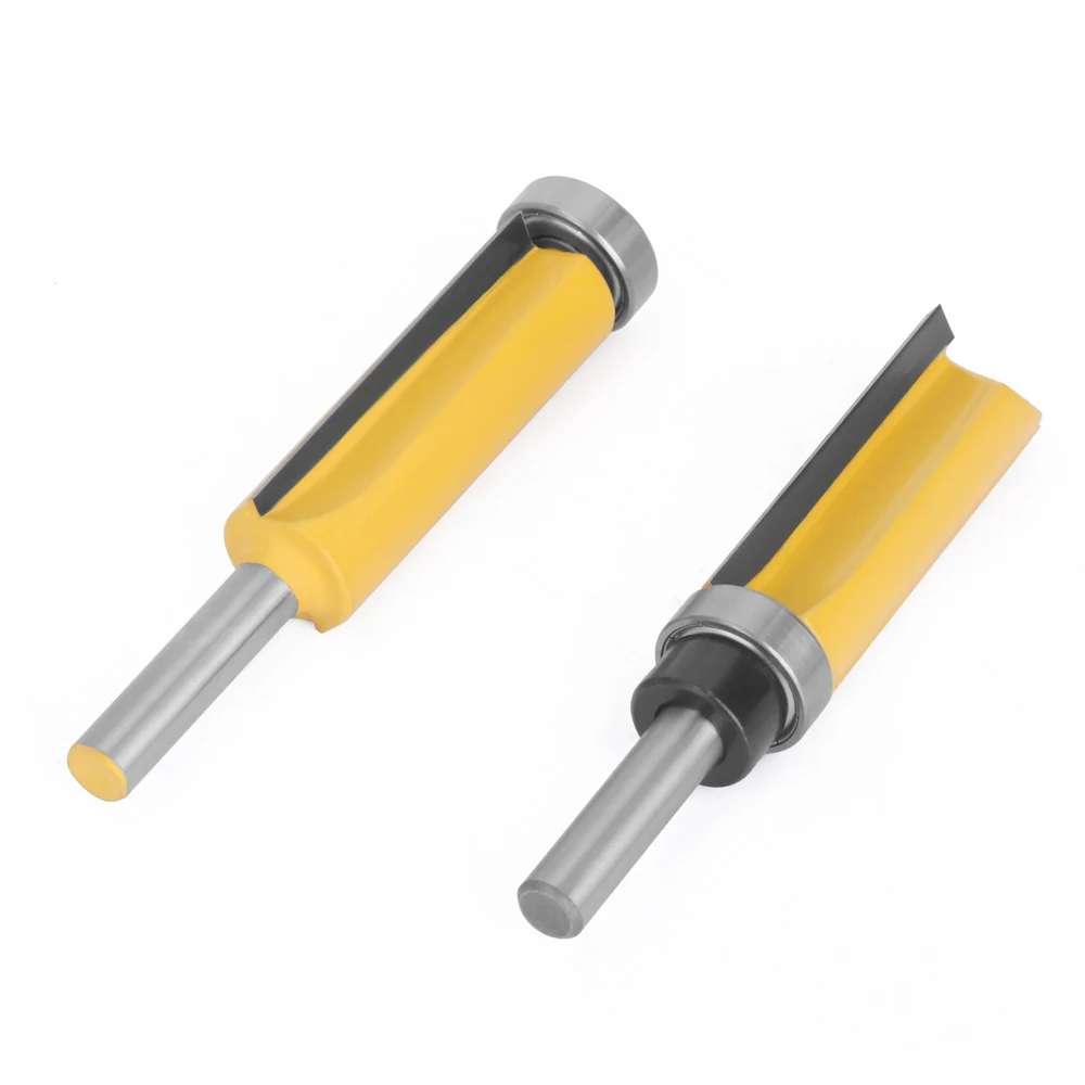 Imagem -05 - Lavie-flush Trim Padrão Router Bit Bits de Rolamento Superior e Inferior Fresa para Madeira Cortadores de Madeira Mc02214 mm 1pc