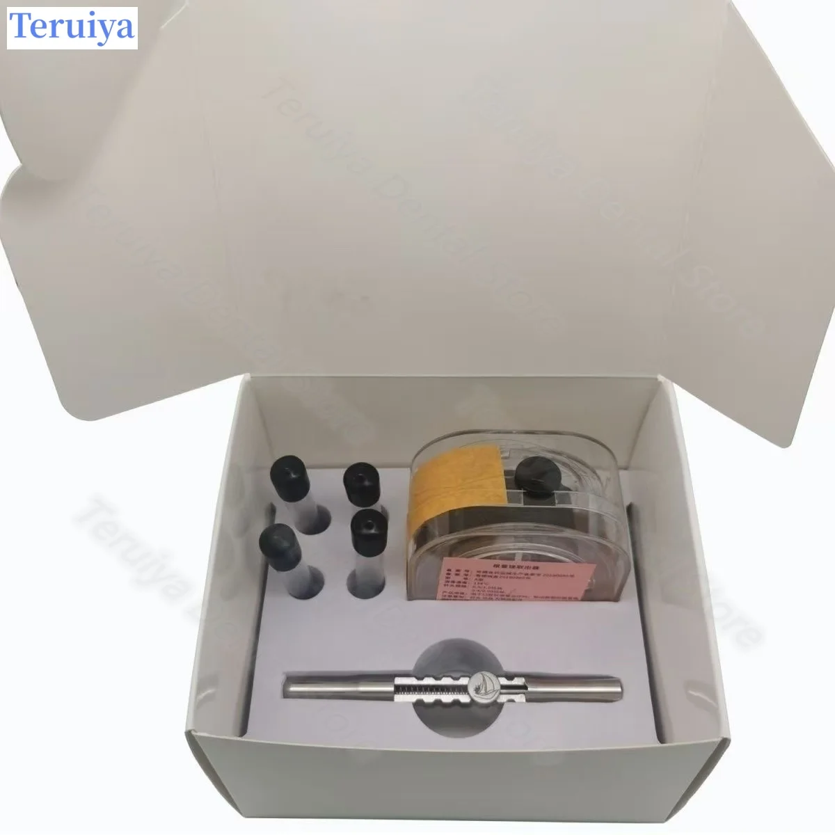 Professional Dental Root Canal Broken Instrument Extractor Set | High-Precision Stainless Steel Broken File Tip & Root Canal Fil