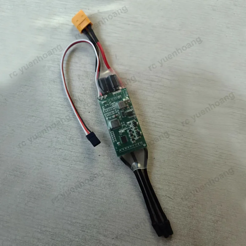 1PCS 2-6S 50A Brushless ESC Dual-way Forward Reverse Rotaion 32-Bit Speed Controller Module with 5V 3A UBEC for RC Jet Boat