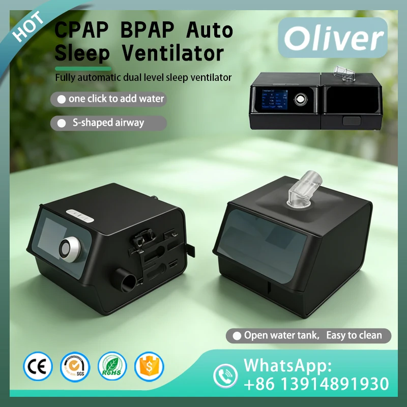 Friendly Auto CPAP BPAP Machine With Mask Automatic Pressure For Sleep Apnea Snoring COPD Emphysema Home Health support