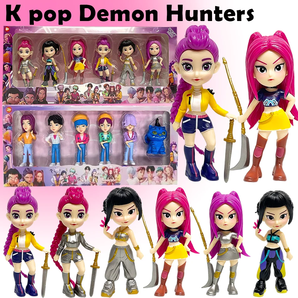 أنيمي K البوب شيطان الصيادين صندوق أعمى تفكيك متعة حقيبة أعمى تمثال صغير الطرفية نموذج سطح المكتب صندوق أعمى هدية تزيين