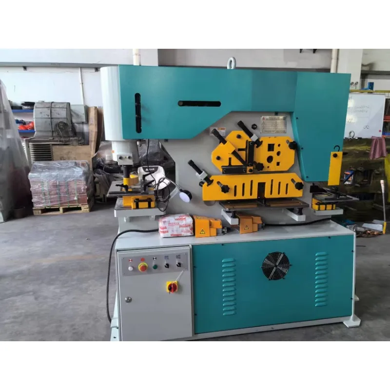 Hot Selling Hydraulic Combined Punching and Shearing Ironworker Machine Easy to Operate for Manufacturers
