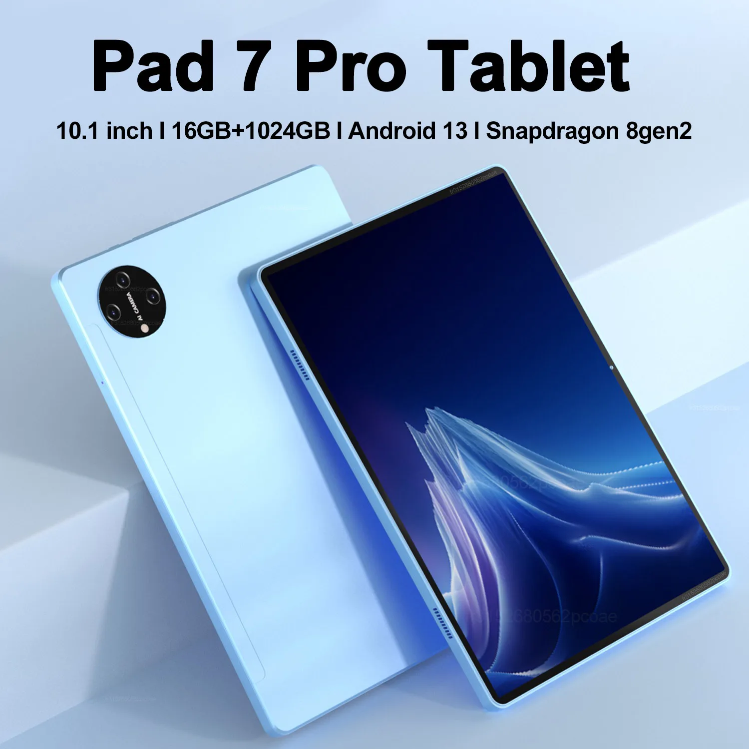 Tablette Pad 7 Pro avec écran HD, Snapdragon 8G, Android 13, Xiaomi Global, Touriste, EpiWIFI, Original, 10.1 pouces, 16 Go + 1024 Go, 10000mAh, 5G