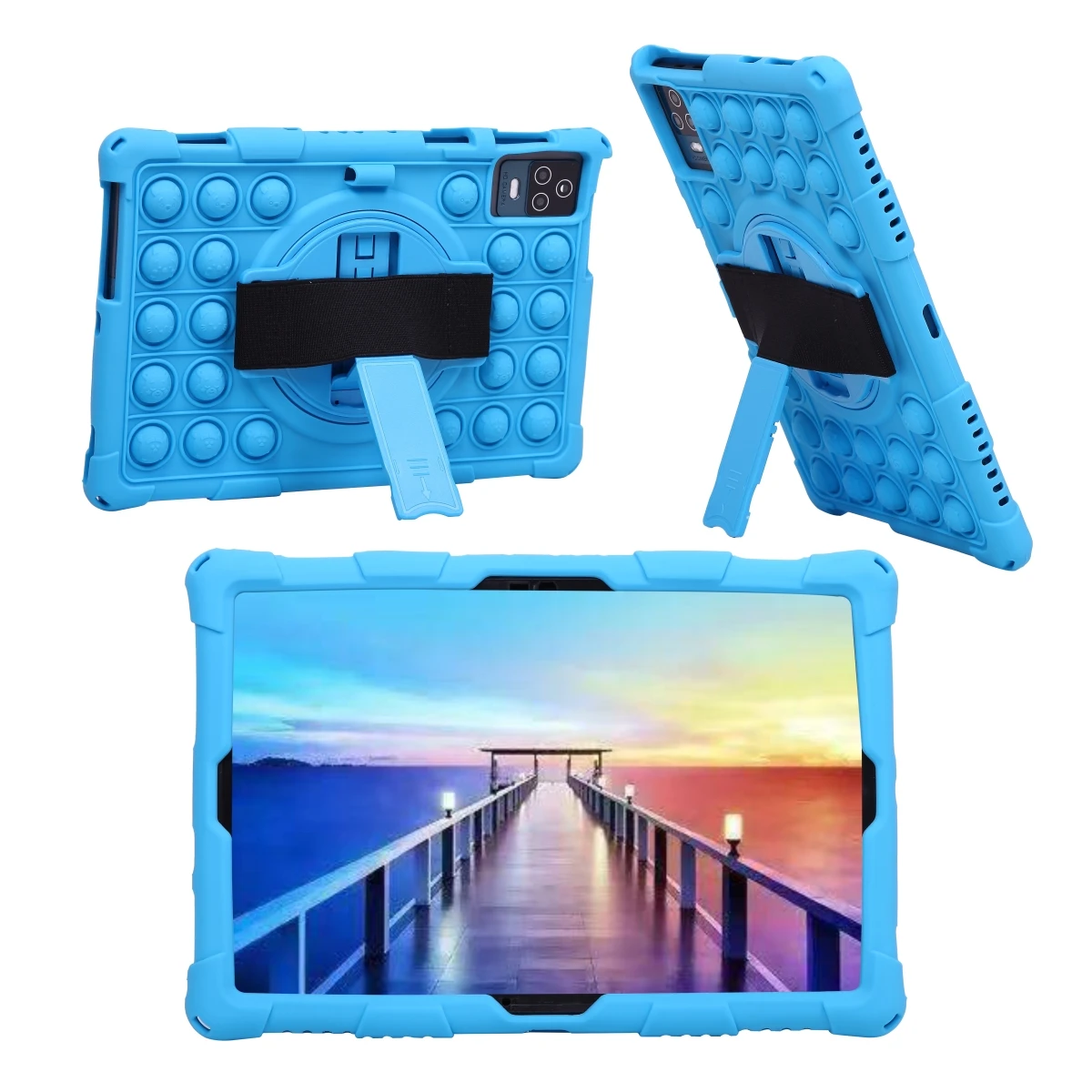 

Чехол для Lenovo M10 TB-X505F K10 M10 FHD Plus TB-X606 M10 3-й 10,6-дюймовый P11 TB-J606F Подставка Мягкий силиконовый чехол Kids Funda