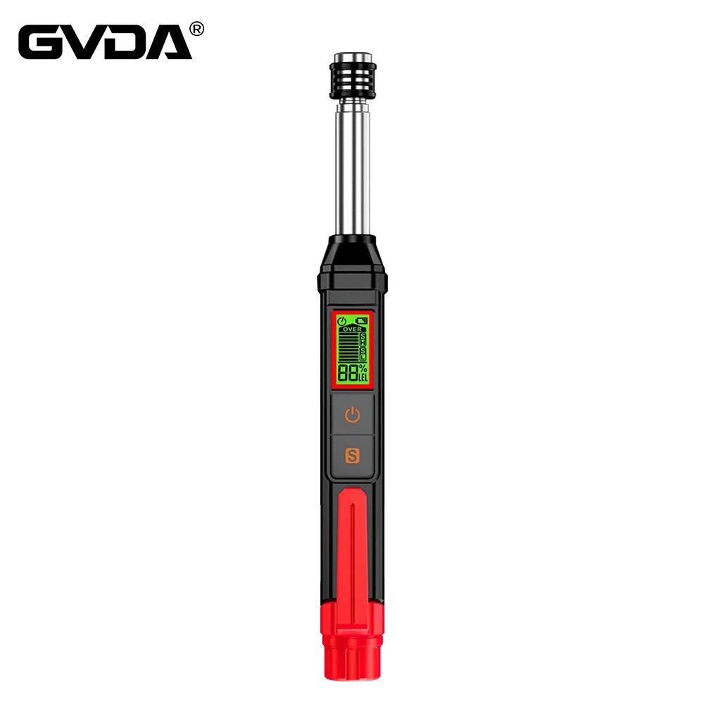 GVDA Digital Gas Leak Detector Natural LED Gas Meter Portable Combustible Gas Detector With Audible And Visual Alarm Gas Sniffer
