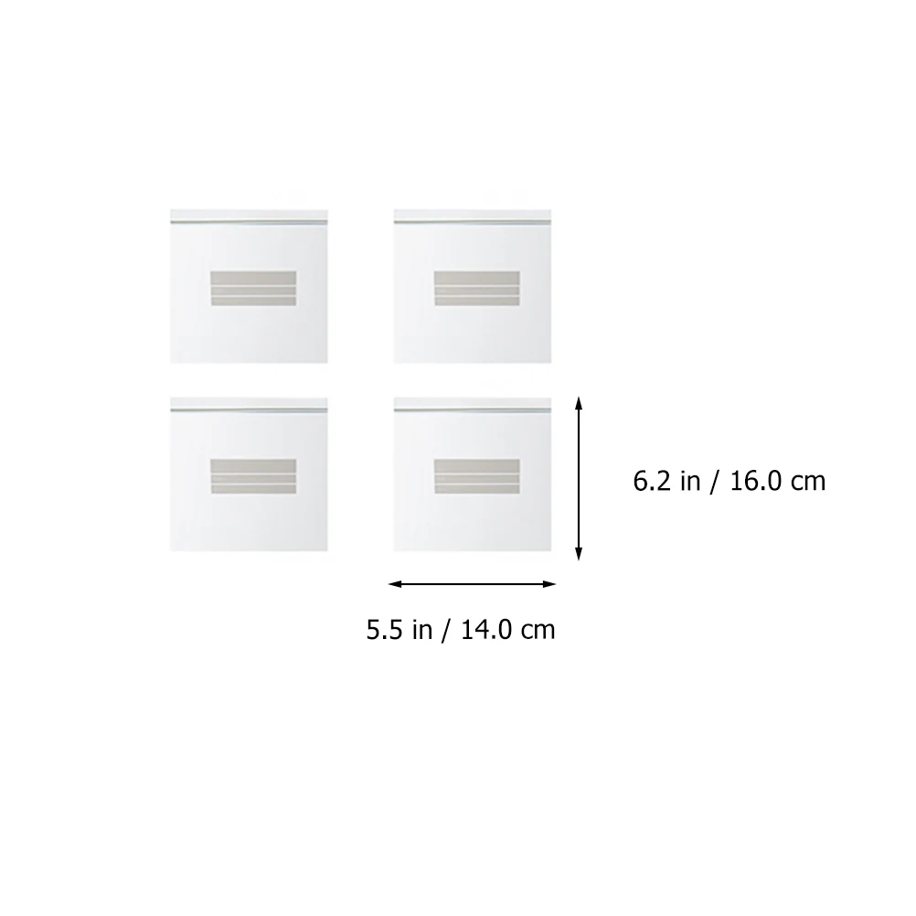 

60pcs Zipper Sealing Food Storage Bags Reusable Pe Pouches For Fridge Vegetable Fruit Fresh Keeping Kitchen Storage Bag
