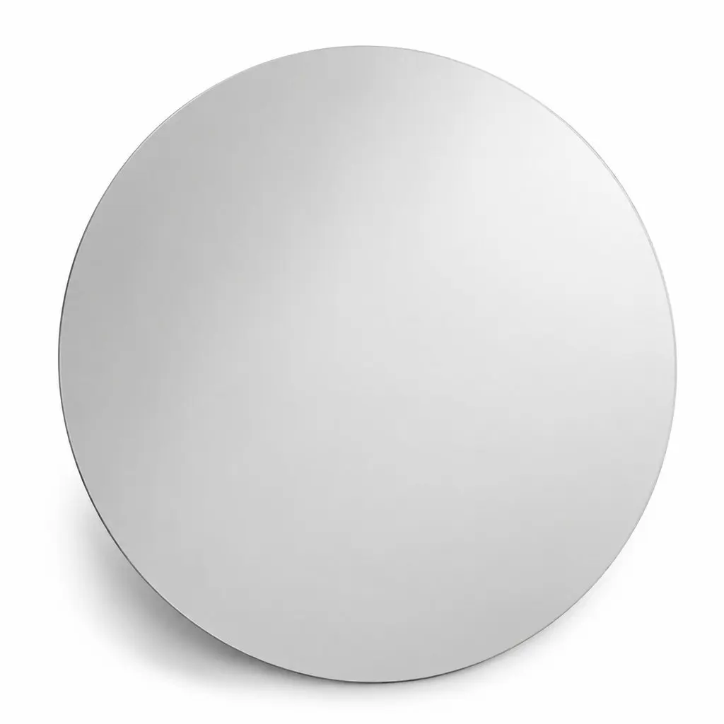 13Pcs Acrylic Round Mirrors 5.91 Inch Wedding Centerpieces Mirror Display Trays Self Adhesive Decorative Plates