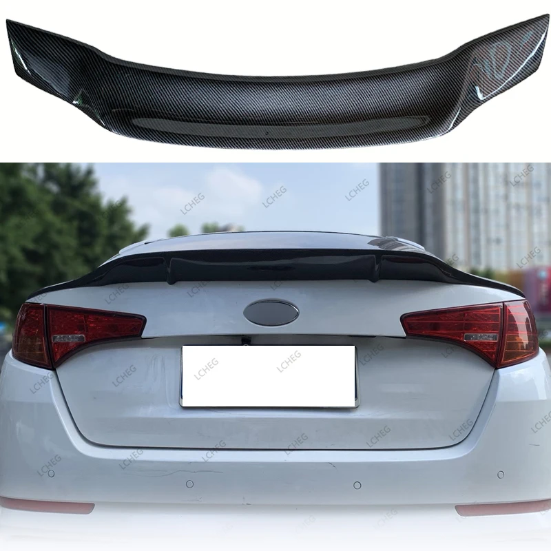 لكيا K5/أوبتيما سبويلر 2010 2011 2012 2013 ألياف الكربون abs التمهيدي الجناح الخلفي R-نوع سبويلر الملحقات