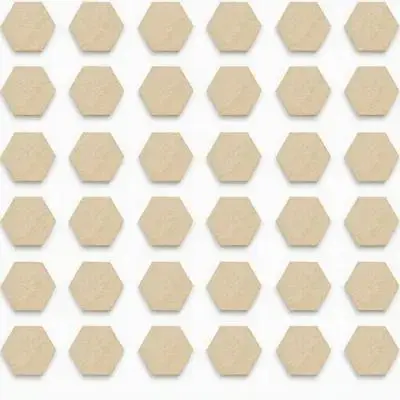 

200Pcs Beech Wooden Hexagonal Shapes Superior Cutting Technique DIY Crafts Decorations Birthday Wedding Christmas Ornaments