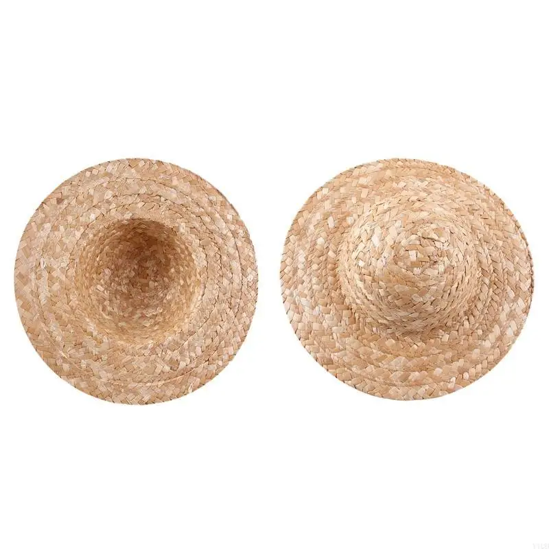 

Cool Artistic Hat for Art Lovers DIY Painting and Embellishing Wheat Straw Hat