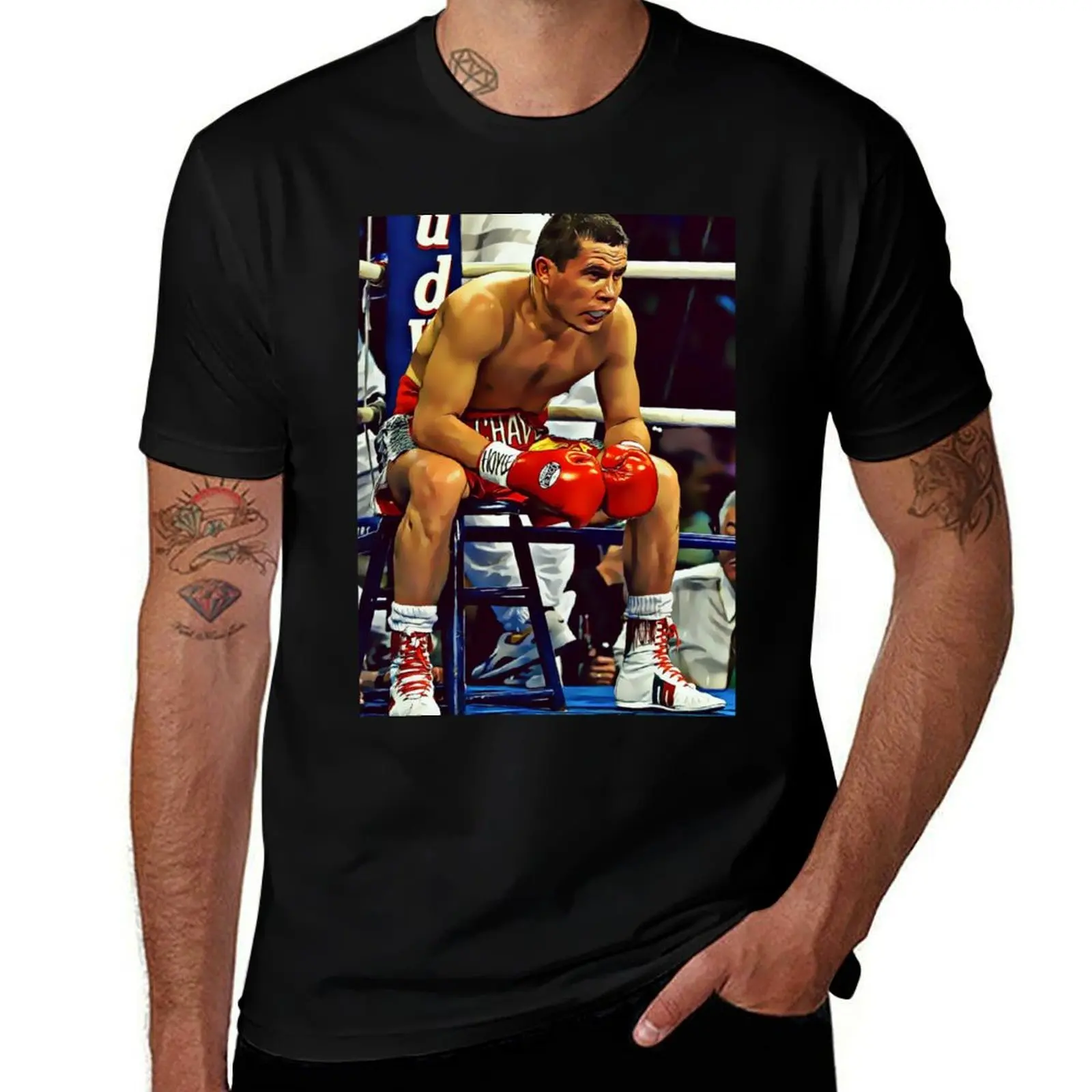 Julio Cesar Chavez T-Shirt Lightweight Basic Short Sleeve Shirt T-Shirt