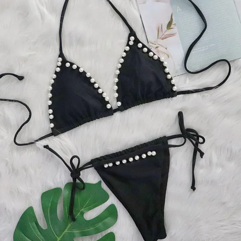 

Sexy Bikinis 2025 Women's Swimwear Female Swimsuit For Swimming Wear Bathing Suits Brazilian Bikini Set Beachwear Pool Bather