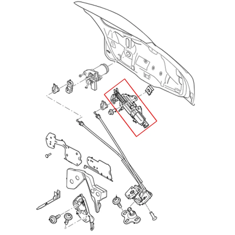 

Boot Trunk Tailgate Lock Motor Actuator Solenoid For Ford Fusion Fiesta Mk5 Mk6 1481081 2S6T432A98AF