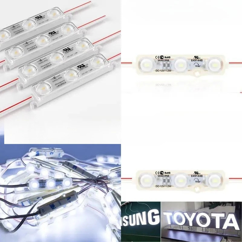 for  High Power Injection LED Module Lens 160 Degrees 2835 LED Module 12v