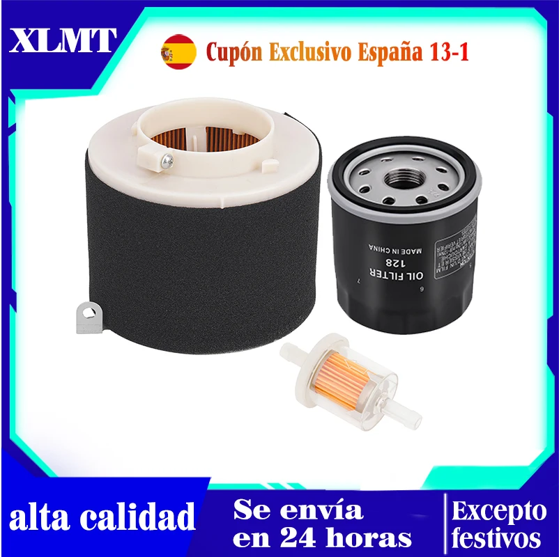 Accesorios para motocicleta, filtro de aire, filtro de aceite y filtro de combustible para Kawasaki Mule 2500 KAF620C KAF620A 620B 400 Exmark 126-5234