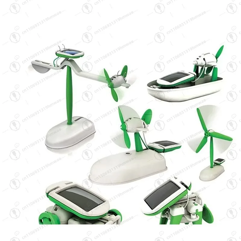 

High-quality Children's Creative Toys 6 in 1 Educational Solar Set Scientific Toys Children's Gift Toys