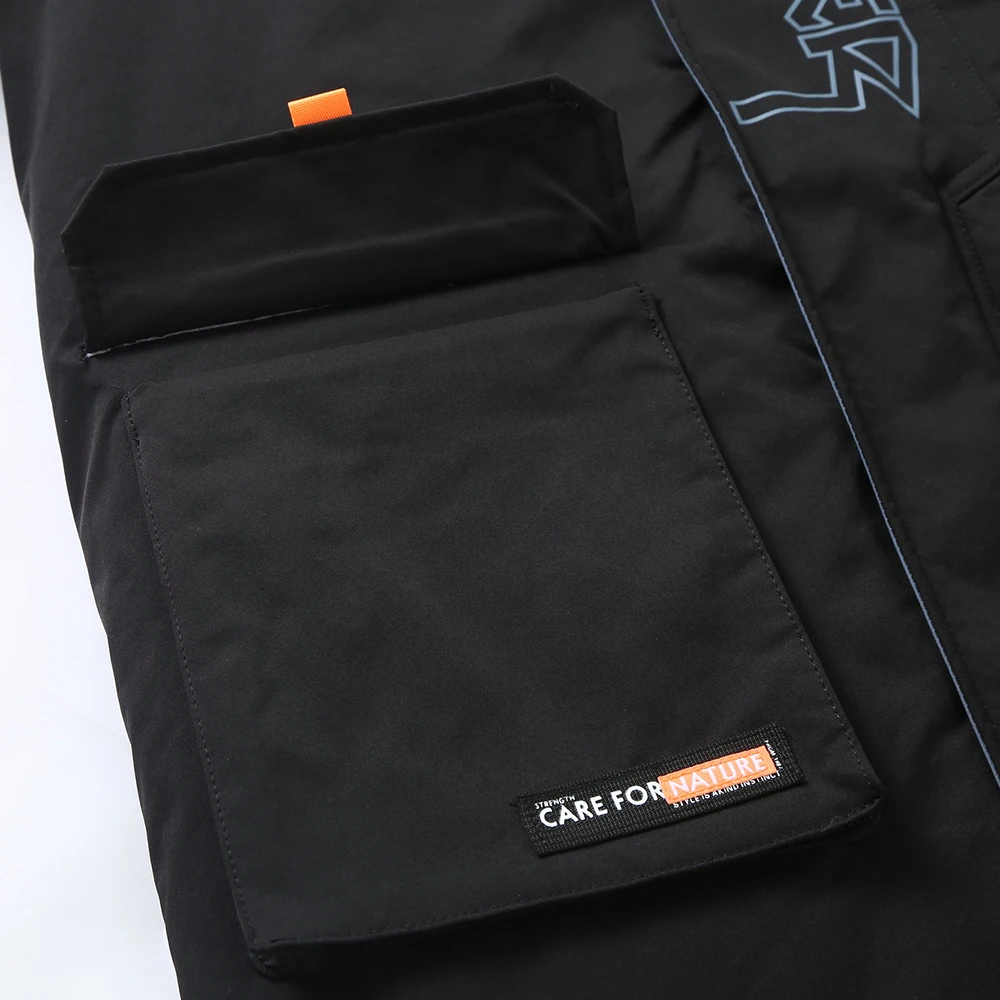 Parka de forro polar de piel de conejo de imitación para hombre, chaqueta gruesa y cálida de alta calidad con capucha, abrigo largo a prueba de