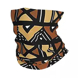 Mud Cloth Mali Bandana Neck Cover Printed Wrap Mask Scarf Multifunction FaceMask Outdoor Sports Unisex Adult Winter