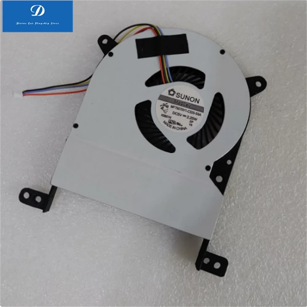 FOR ASUS X756 R753U MF75070V1-C320-S9A CPU Cooling Fan