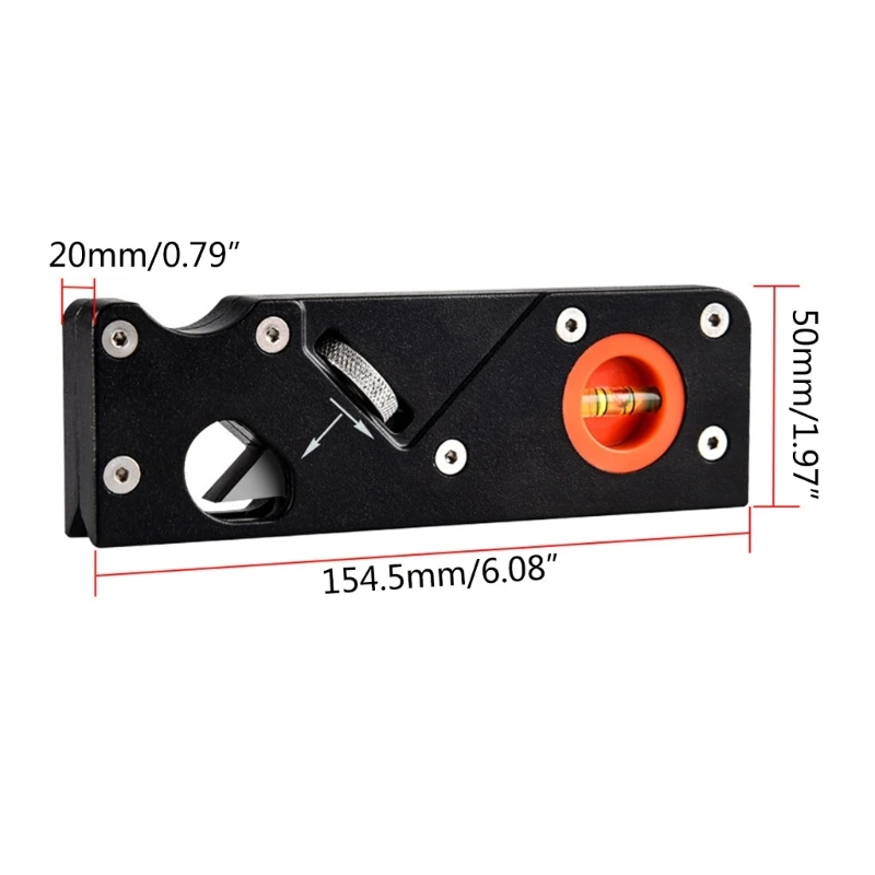 Chamfer Planer สำหรับงานไม้กบมือสำหรับ Quick Edges Planing Corner Dropship