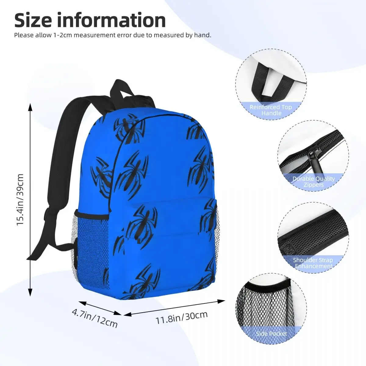 Scarlet Spider Backpacks Teenager Bookbag Casual Children School Bags Travel Rucksack Shoulder Bag Large Capacity