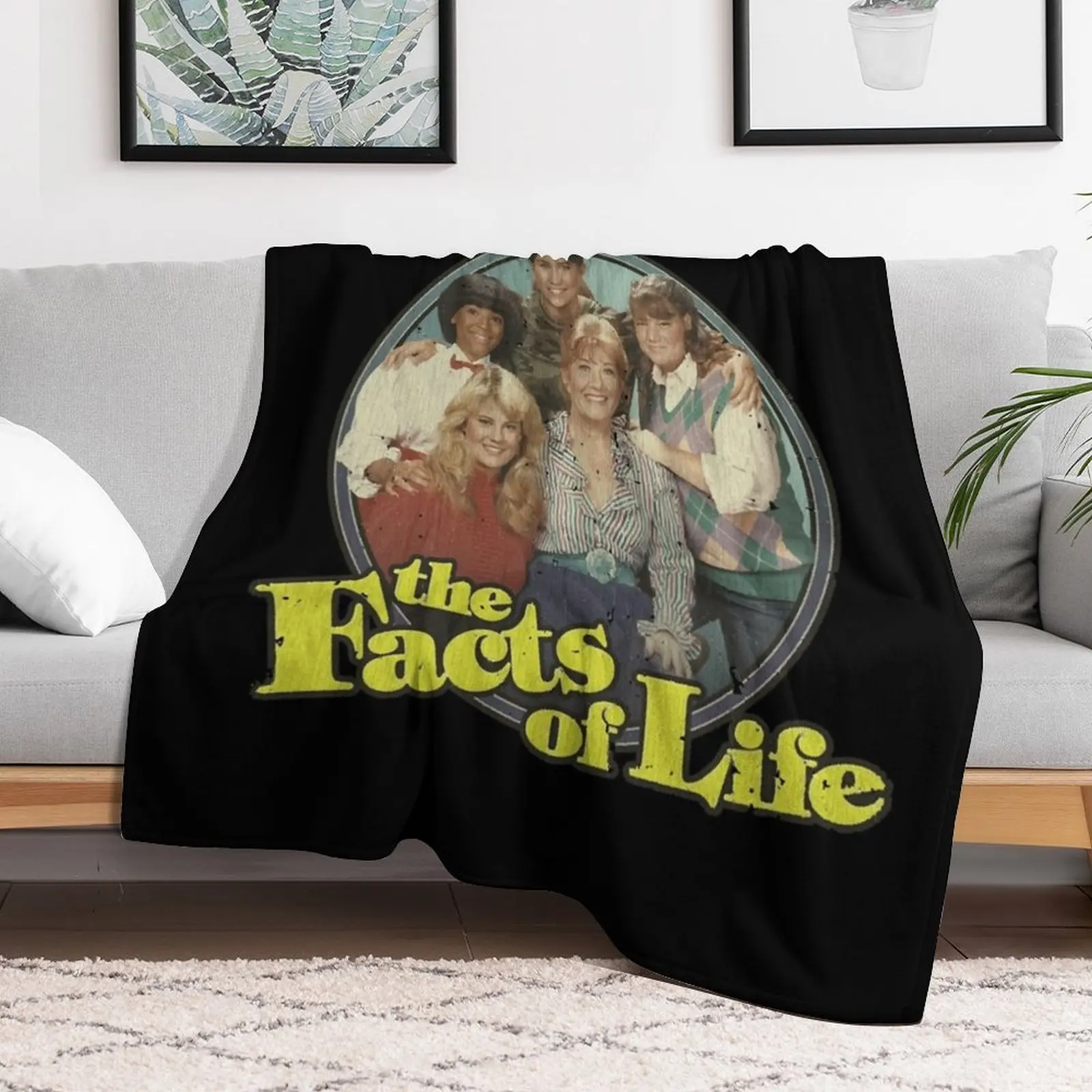 The Facts of Life 1979 Essential Throw Blanket manga heavy to sleep cosplay anime wednesday Blankets