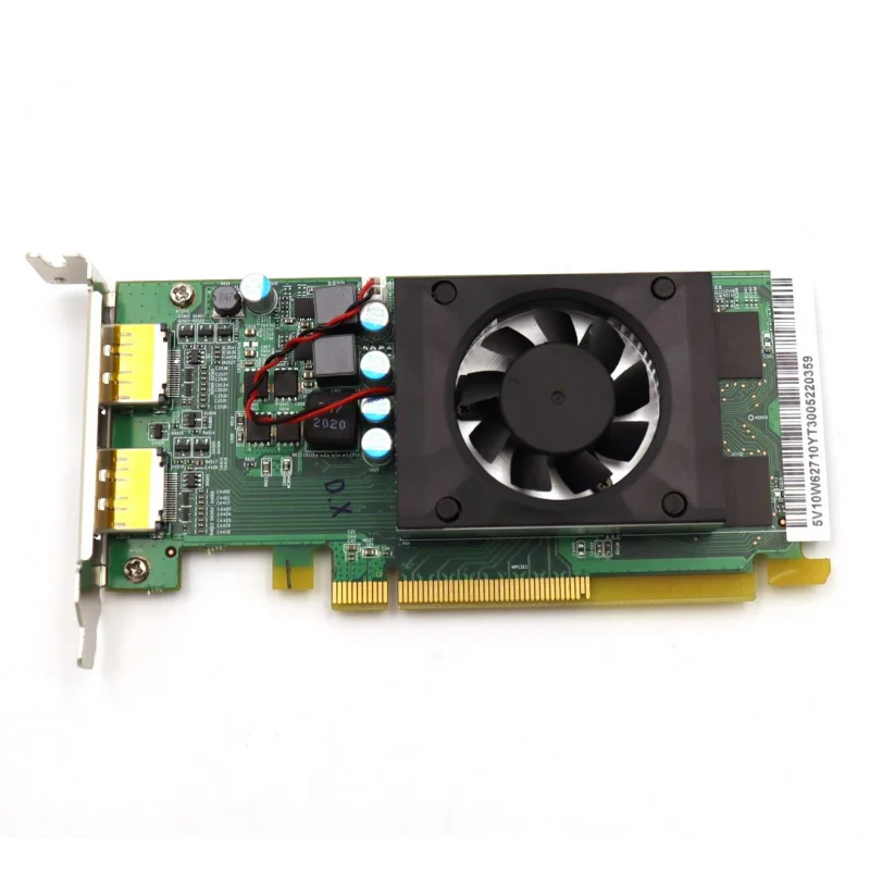 A+ 01YW868 New For ThinkCentre Radeon 520 Graphics Card 2GB DDR5 DP+DP w/Frame