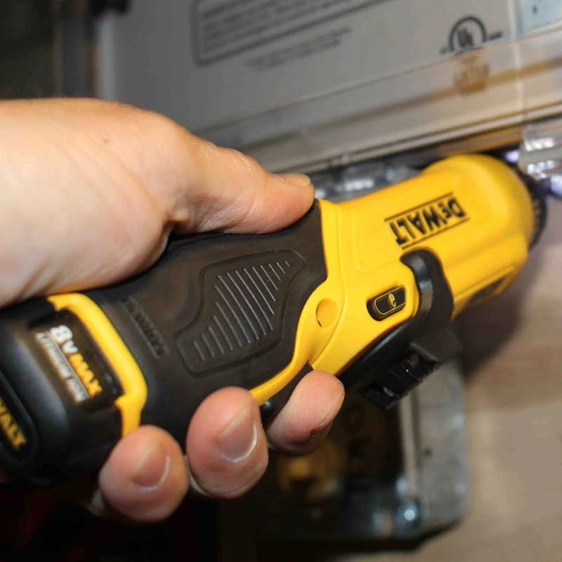 Imagem -03 - Dewalt-chave de Fenda Elétrica Giroscópica com Caixa de Ferramentas Chave Elétrica Inteligente Bateria 7.2v Dcf680
