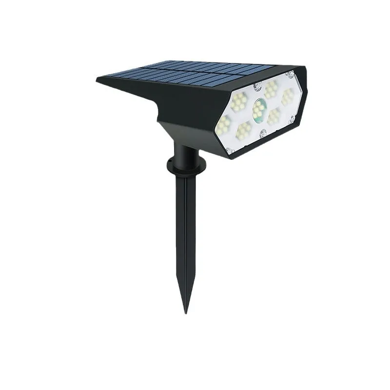 

CHAOYIDIAN Upgraded New Solar Lawn Spotlight Outdoor Courtyard Landscape Light Villa Garden Wall Light