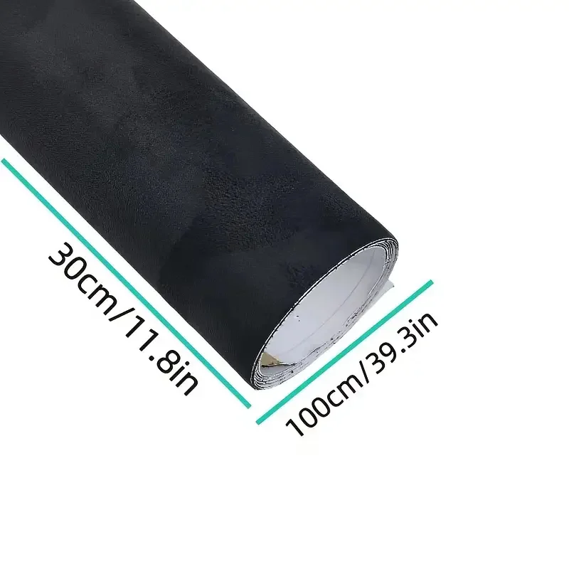 30X100cm Suede Self Adhesive Leather Velvet Elastic Patch Fabric Fix Tape DIY Car Interior Decal Decor Sticker Accessories