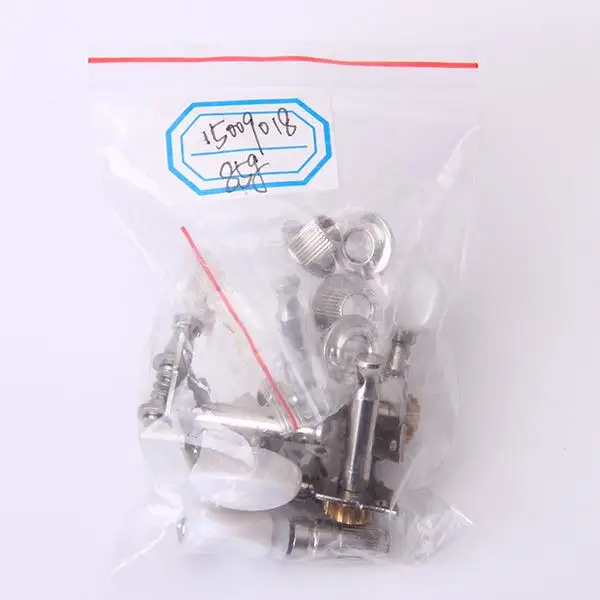 Banjo Machine Head Tuning Pegs Set 5pcs with Bushings for Banjo Tuning Banjo Musical Part Upgrade