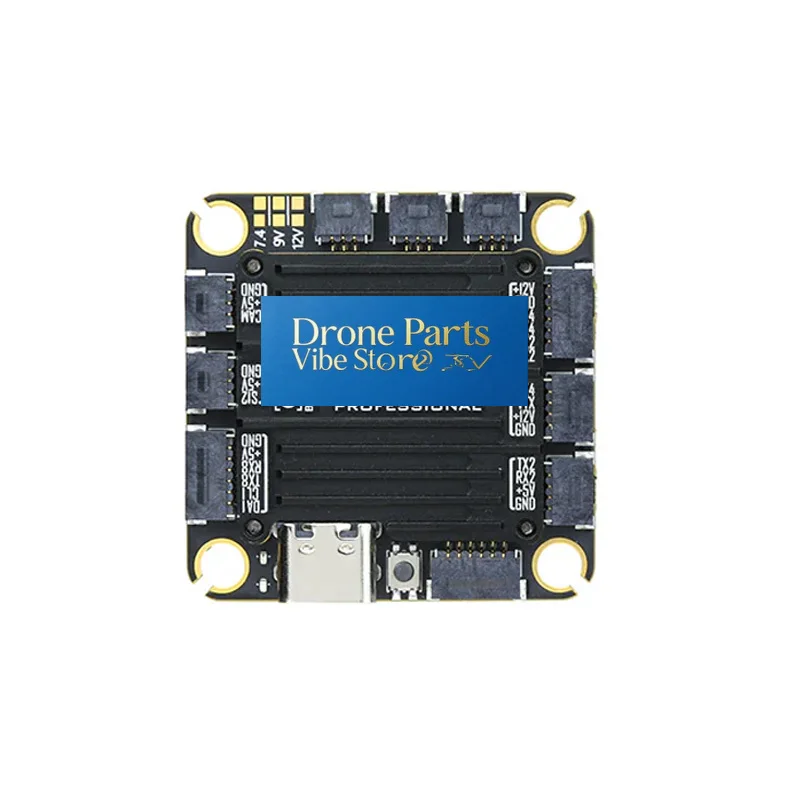 Drone PartsRUSH FPV BLADE H7 Pro Flight Controller STM32H743 ICM42688 BMP280 AT7456E OSD Full CNC Alu Shell UAV Parts