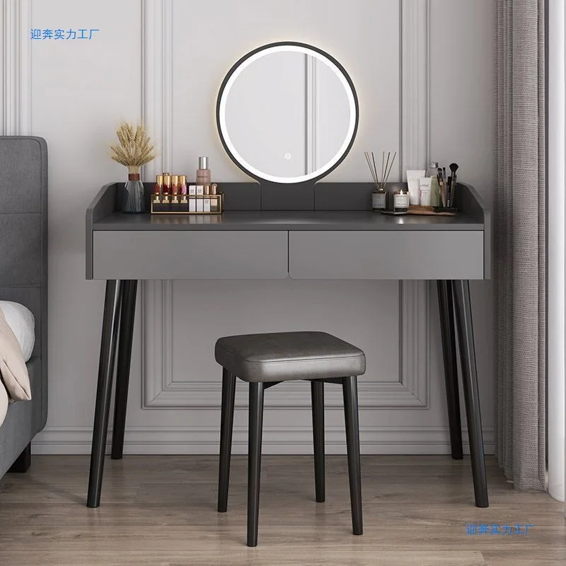 Bedroom small vanity table mirror small apartment storage vanity cabinet master bedroom with pumping Italian vanity table table